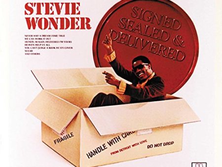 WONDER, STEVIE - SIGNED, SEALED & DELIVERED (VINYL) Hot on Sale