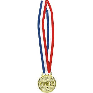 Winner Jumbo Award Medal Necklace Sale