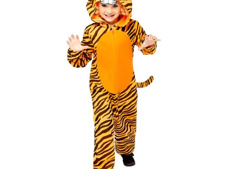 Child Tiger Onesie Costume on Sale