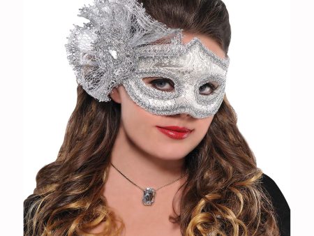 Adult Platinum Parisian Mask Discount