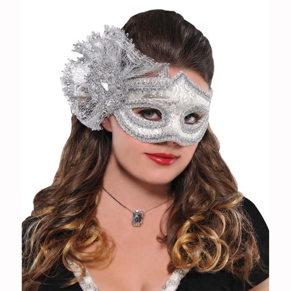 Adult Platinum Parisian Mask Discount