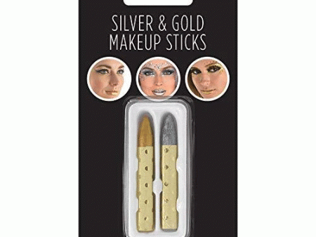 Silver & Gold Make Up Sticks 8oz For Cheap