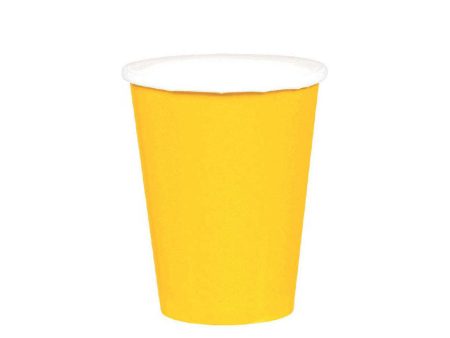 Yellow Sunshine Party Paper Cups 9oz 20pcs Hot on Sale