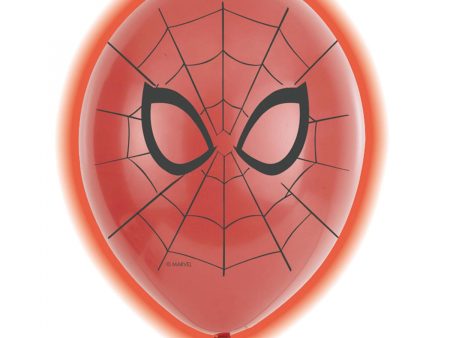 Spider-Man  LED Latex Balloons 11in, 5pcs For Cheap