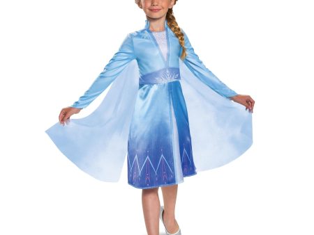 Child Disney Frozen Elsa Classic Costume Fashion