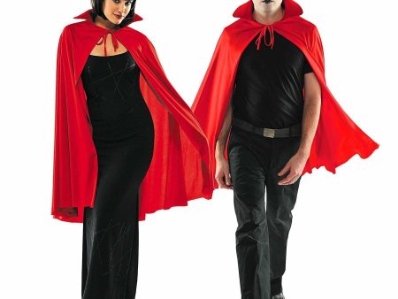 Adult Medium Length Red Cape Fashion