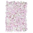 A Touch of Pampas Artificial Floral Foliage Tile Only Pink & White Online Sale