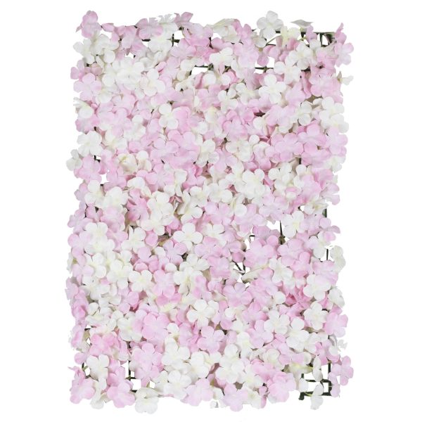 A Touch of Pampas Artificial Floral Foliage Tile Only Pink & White Online Sale