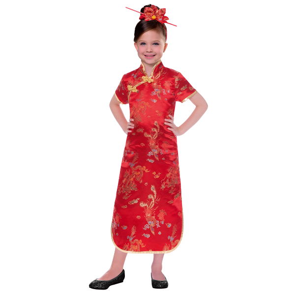 Child Chinese Girl National Costume Cheap