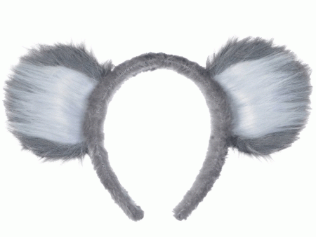 Koala Furry Ears Headband Supply