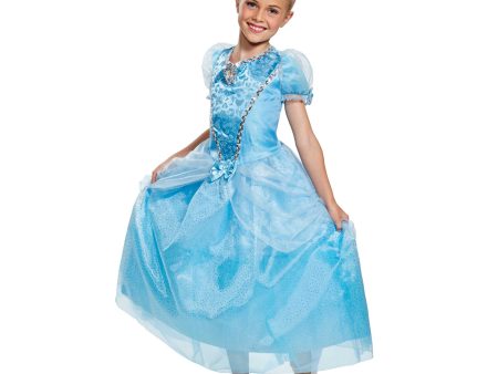 Child Cinderella Deluxe Costume Fashion