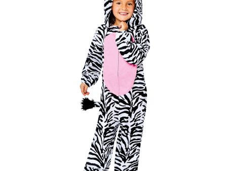 Child Zebra Onesie Costume Fashion