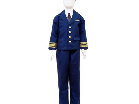 Child Pilot Career Costume Fashion