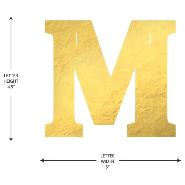 Create Your Own Banner- Letter M For Sale