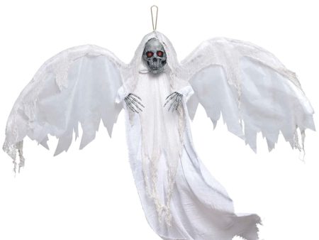 Winged Reaper With Light Up Eyes Fashion