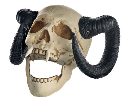 Adult Goat Demon Head Decoration Supply