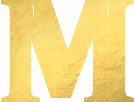 Create Your Own Banner- Letter M For Sale