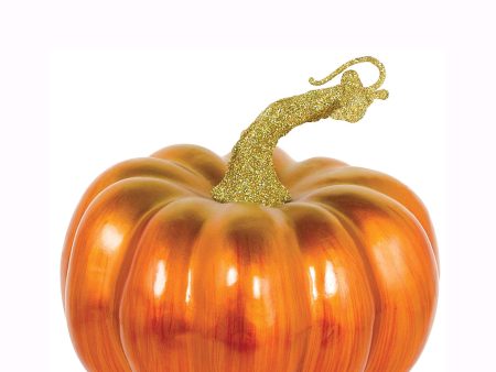 Pumpkin Small Metallic Matte Foam Online now