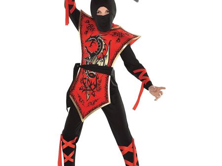 Child Ninja Assassin Boy Costume Hot on Sale