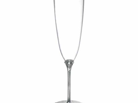 Silver Champagne Mettalic Glass For Sale