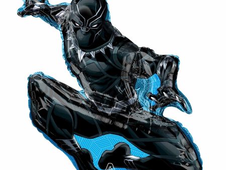 Black Panther SuperShape Balloon 81cm For Cheap