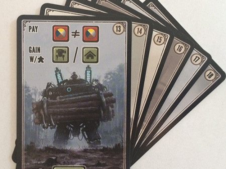 Scythe Kickstarter Promo Pack #4 Factory Cards - 6 Promo Cards (Stonemaier Games) Fashion