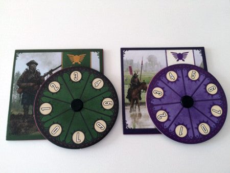 Scythe Promo #8 - 2 Promo Power Dials (Stonemaier Games) on Sale