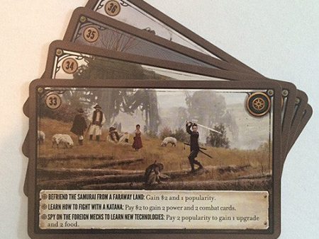 Scythe Kickstarter Promo Pack #2 - 4 Promo Encounter Cards (Stonemaier Games) Online