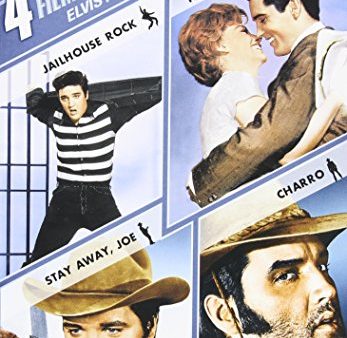 4 FILM FAVORITES: ELVIS PRESLEY CLASSICS (JAILHOUSE ROCK   IT HAPPENED AT THE WORLD S FAIR   STAY AWAY, JOE   CHARRO) For Sale